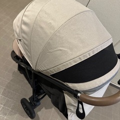 ベビーカー　アップリカ　スムーヴプレシャス　代えのシート、レインカバー付の画像