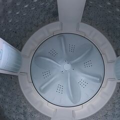 洗濯機 TOSHIBA  7㎏ 点字付き ホワイト AW-7GM2 2024年製の画像