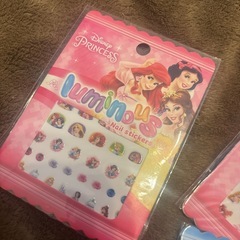 ネイルシール　９枚セット　ディズニー　アナと雪の女王　エルサ　プリンセスの画像