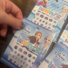 ネイルシール　９枚セット　ディズニー　アナと雪の女王　エルサ　プリンセスの画像