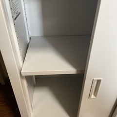 書類棚　本棚　美品　上下セットの画像