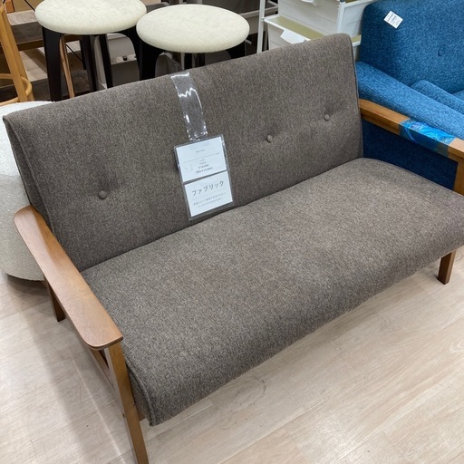 【未使用品★】厚手ファブリックソファーのご紹介です！