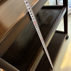 ベッドサイドラック（3段・キャスター付き）の画像