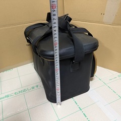 SK11 工具箱（釣り道具箱）フタ付き　ブラック の画像