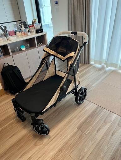 【新品未使用】ペットカート大型犬中型犬