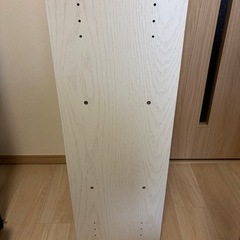 扉付き3段カラーボックス（白）の画像