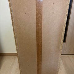 扉付き3段カラーボックス（白）の画像