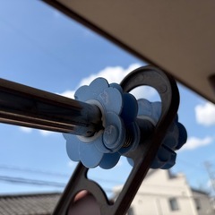 決まりました🙏物干し竿の画像