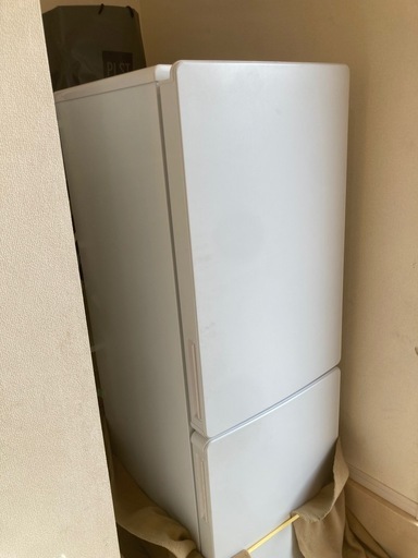 ?美品✨ Haier 冷蔵庫 JR-F18KS 白 2024年製 コンパクト冷蔵庫 