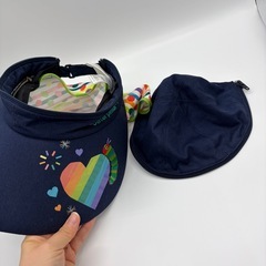 帽子 保育　はらぺこあおむし 3WAYの画像