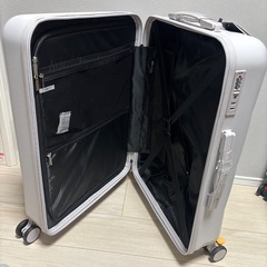 スーツケース キャリーケース 軽量 キャリーバッグ M グレーの画像