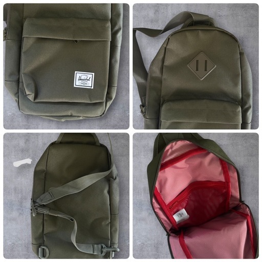 【新品タグ付】Herschel HERITAGE SHOULDER BAG IG