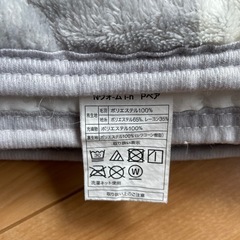 ニトリ 置くだけ敷きパッド セミダブル ベア柄
の画像