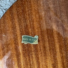 イタリア製象嵌風サイドテーブル(アンティーク)の画像