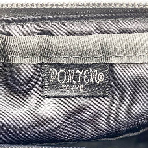 【良品】PORTER PLAN ポーター プラン 2WAY ショルダーバッグ 黒