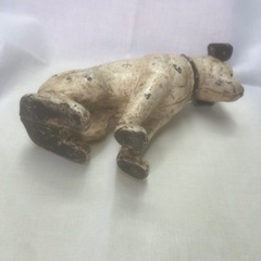 激レア！金属製ビクター犬の貯金箱の画像