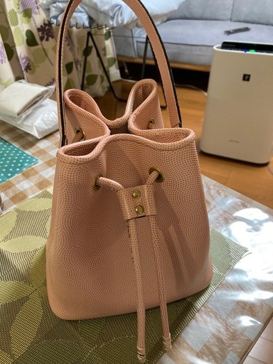 オーダーメイド❤️レザー巾着バッグ (訳あり