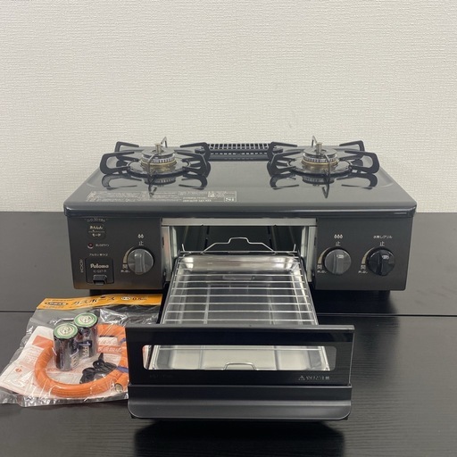 【ご来店限定】＊パロマ　LPガス ガスコンロ　2021年製＊0327-2