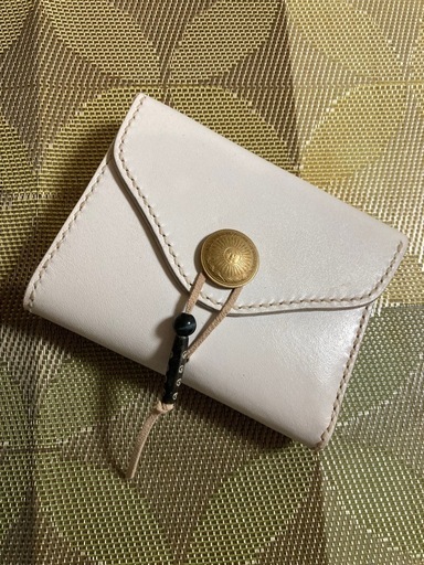 オーダーメイド?レザー2つ折り財布