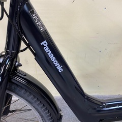 433 Panasonic 子供乗せ電動アシスト自転車　20インチ　丁寧に整備済み　中古自転車の画像