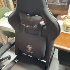 【ゲーミングチェア】【DOWINX】※左肘掛けヘタレ有り★クリーニング済み【管理番号0327】野の画像
