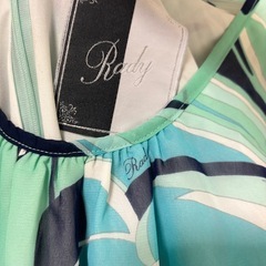 Rady・メロウマーブルノースリーブコンビネゾン・マーメイドブルー  の画像