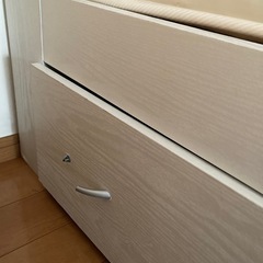 シングルベッド　引き出し付き
の画像