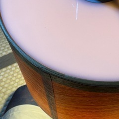 【500円】ニトリ フロアランプ（スタンドライト） 木目調 E26口金の画像