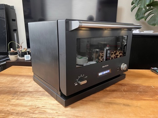 お話し中　
大特価！バルミューダ オーブンレンジ 黒 K04A-BK 2020年製 整備済 動作OK