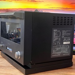 お話し中　
大特価！バルミューダ オーブンレンジ 黒 K04A-BK 2020年製 整備済 動作OKの画像