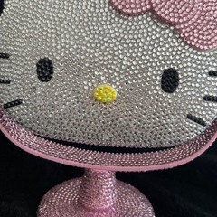 ハローキティ　卓上ミラー　デコ　サンリオ　スタンドミラーの画像