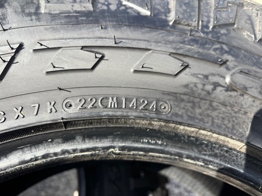 24年製 バリ溝 Ridge Grappler タイヤのみ 4本 265/70r17 ニットー