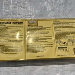 【未使用品】STANLEYサフォームハンディプレーン本体＋替刃3つセット②の画像