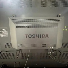 TOSHIBA REGZA 4K液晶テレビ Z10X 58インチ　画面不良の画像