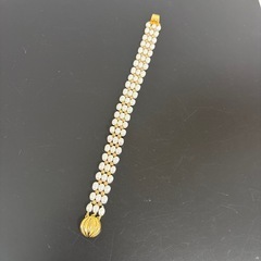 ベビーパールのチョーカーネックレス&ブレスレットの画像