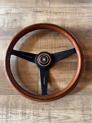 ARDI（ナルディ）CLASSIC WOOD（クラシック ウッド）ステアリング ユーノスロードスターから取り外し 当時物 城南区七隈駅