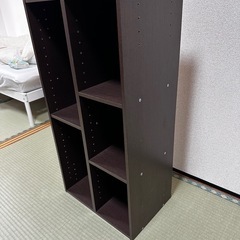 本棚　カラーボックスの画像