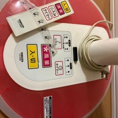YAMAZEN 扇風機 リモコン付きの画像