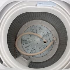 AQUA アクア 全自動電気洗濯機    AQW-S4P 2024年製 4.5kg    通電・動作確認済の画像