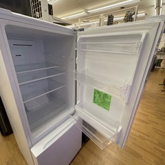 【ドリーム川西店限定】☆ジモティー見たよ割引☆2ドア冷蔵庫 REFAGE YRZ-F15LW 156L 2024年製 動作確認済み 【99560000057919】の画像