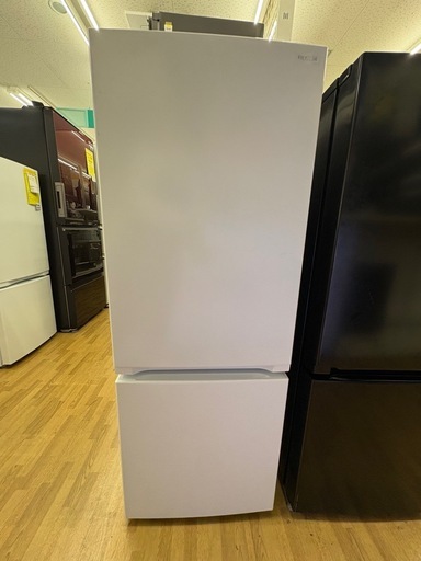 【ドリーム川西店限定】☆ジモティー見たよ割引☆2ドア冷蔵庫 REFAGE YRZ-F15LW 156L 2024年製 動作確認済み 【99560000057919】
