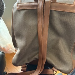 リュック ブラウン 2way レザー レディース バックパック スクールバックの画像