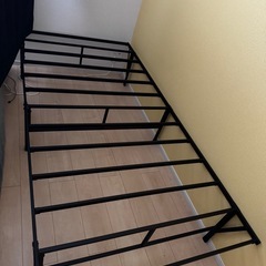 シングルベッド　　マットレス付の画像