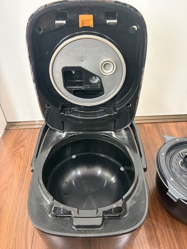 圧力IH炊飯器　象印　プラチナコート豪炎かまど釜 JU10