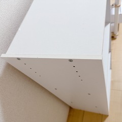 カラーボックス　白の画像