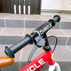 キックバイク CHIBICLE バランスバイク 子供用 自転車 練習用 レッドの画像