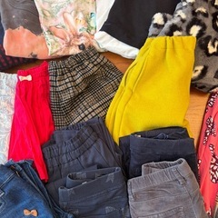 【お取引中
】女子服100-110あたり　20着の画像