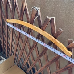 木製ハンガー 70本　の画像