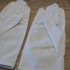 新品未使用 フォーマル 手袋 白 ホワイト 6点セットの画像