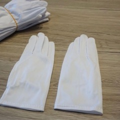 新品未使用 フォーマル 手袋 白 ホワイト 6点セットの画像